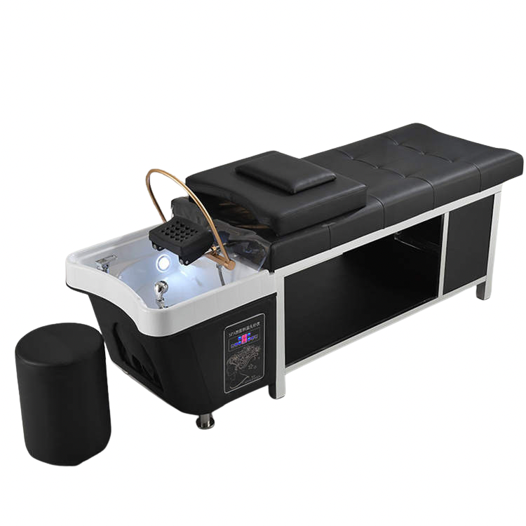 Shop Alist Beauty Conveniece Shampo Headspa Bed + Basin & Stool . The pinnacle of comfort and convenience for hair washing. Ideal for hair & beauty salons, hospitals, hotels and spas. Its sleek design and advanced features redefine the hair washing experience.  Acrylic Basin Made for Plumbing PU Leather with Metal Frame Bed Water Circulation Scalp Therapy Steam Fumigation Stool 110V Plug